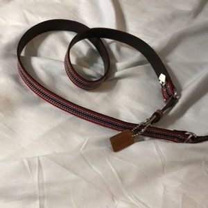 Coach nautical waist belt